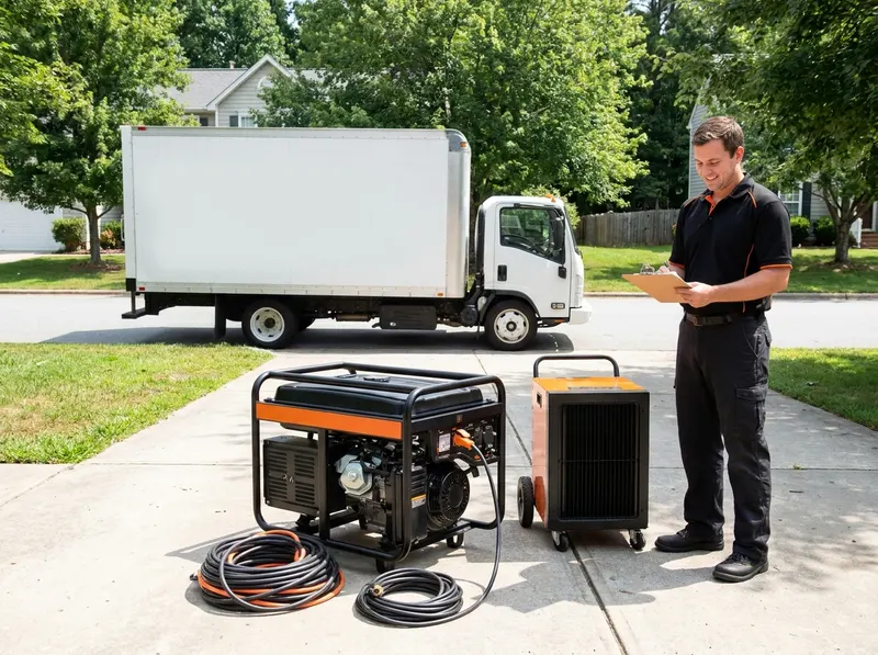 Site Power & Climate Equipment Rental in Raleigh, NC